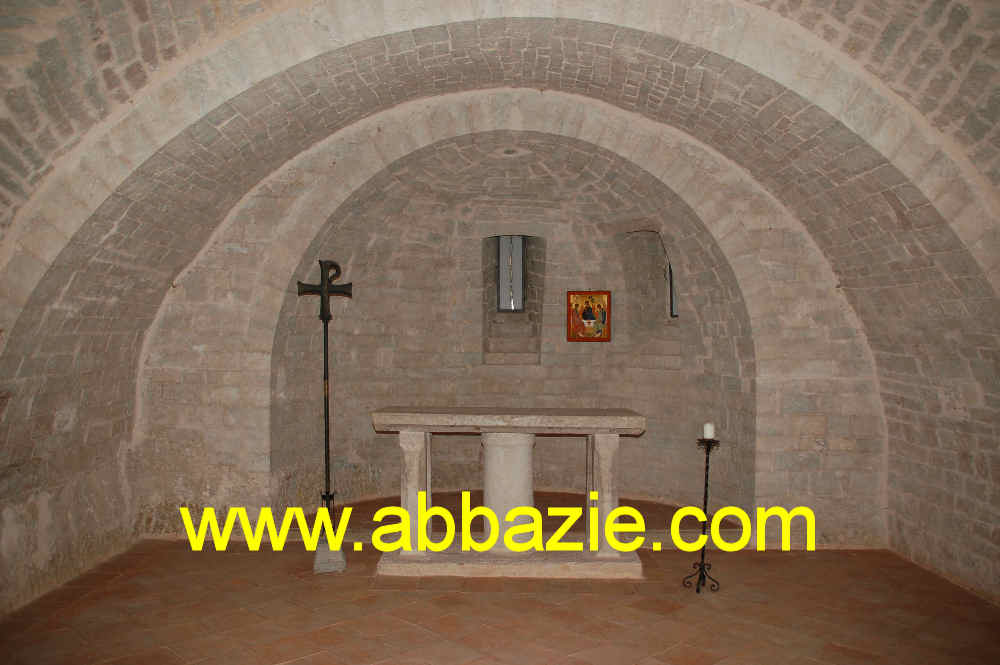 Fonte Avellana - la Cripta